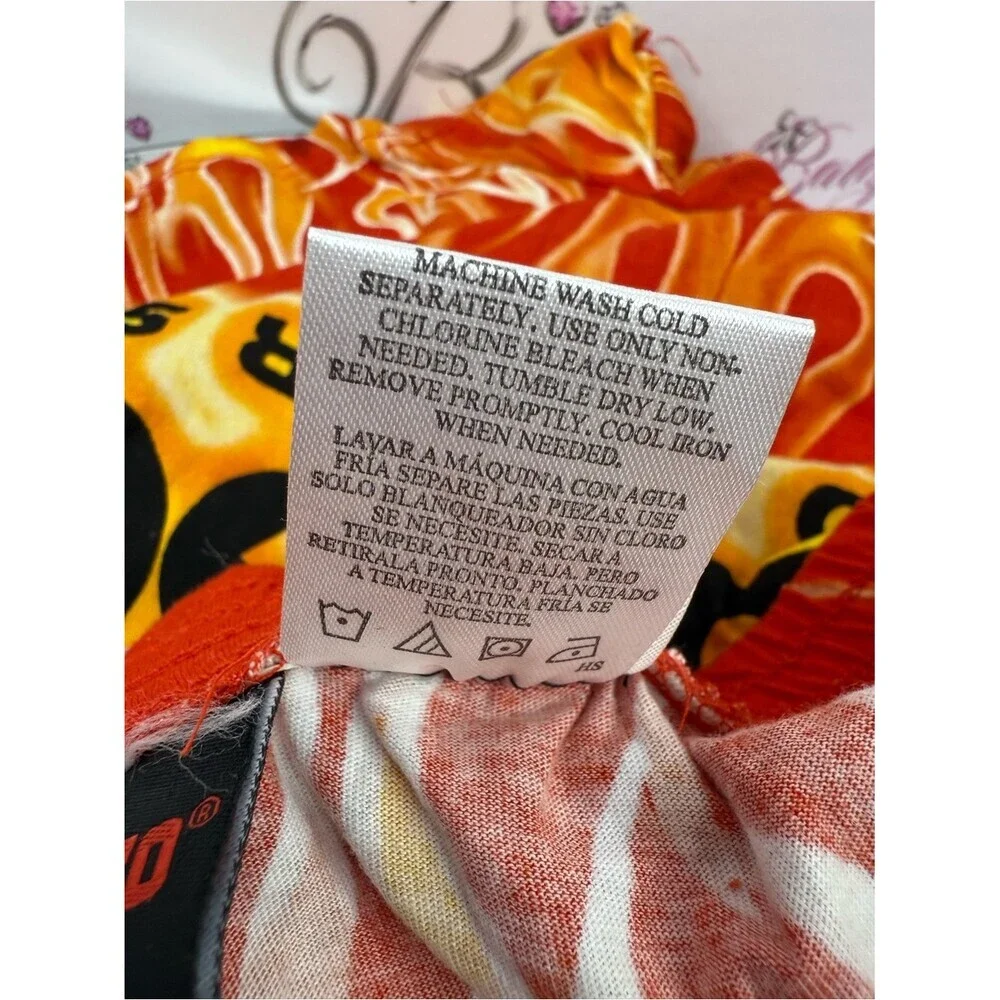 Tabasco shorts funny Red and Yellow Flame Bottle Shorts